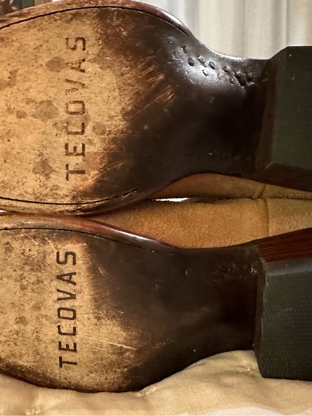 Tecovas Suede Western Ankle Boots - Picture 4 of 5